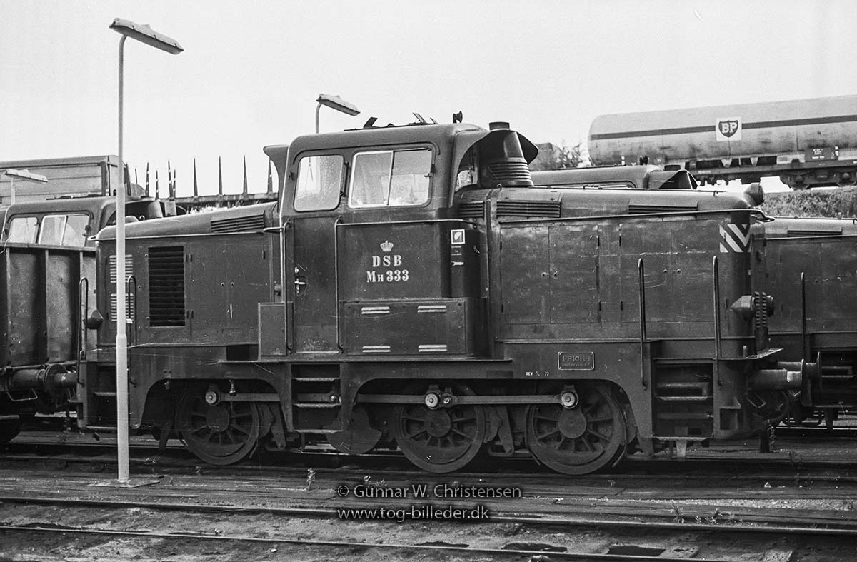 DSB - Diesellokomotiver -Litra MH 333 - tog-billeder.dk